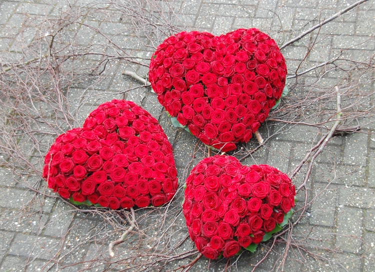 rouw arrangement 20
