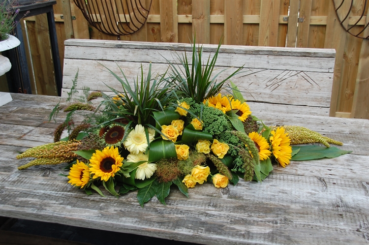 rouw arrangement